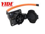 US Electric Car Connector Leakage Protection Interlock 5 PIN Female Connector