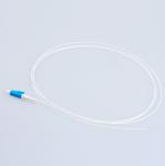 LC PC SM SX 0.9mm Fiber Optic Pigtail IL<=0.2dB white fiber cable