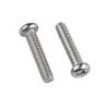 Buy cheap SUS304 Nut Bolt Fastener Thread Screws Round Head Tempered Stress Relieved from wholesalers