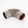 Buy cheap Round Ventilated Adjustable Stove Pipe Elbow High Temperature Resistant from wholesalers