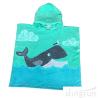Buy cheap Cute Dolphin Hooded Poncho Beach Towel Reactive Printed For Girls & Boys from wholesalers