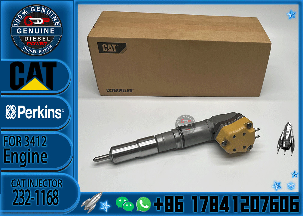 CAT Fuel Injector Assembly 174-7526 174-7528 232-1168 232-1173 for CAT 3412 3412E engines