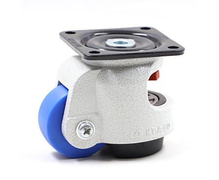 Buy cheap 340KG 62mm Leveling Castor Wheels For Display Manufacturing Equipment from wholesalers