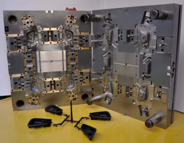 Buy cheap Single Cavity Automotive Door Handle Injection Mold Components from wholesalers