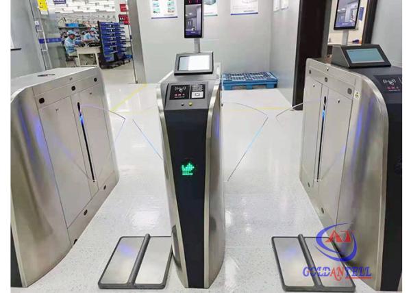 Buy cheap 304 Stainless Steel Esd Pedestrian Turnstile Intelligent Barrier Gate from wholesalers