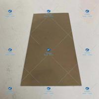 Buy cheap Widely Used 97*47*0.1mm Thin Titanium Brass Foil product