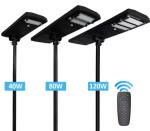 150lm/W Super Bright 80 Watt Integrated Solar Energy Street Light For Profession