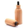 Buy cheap 22/400 Glass Essential Oil Bottle With Bamboo Tincture Bottle Liquid bottle from wholesalers
