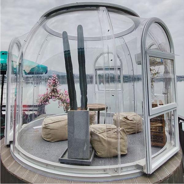Buy cheap PC Dome Clear Globe Tent Good Toughness For Leisure Facilities from wholesalers