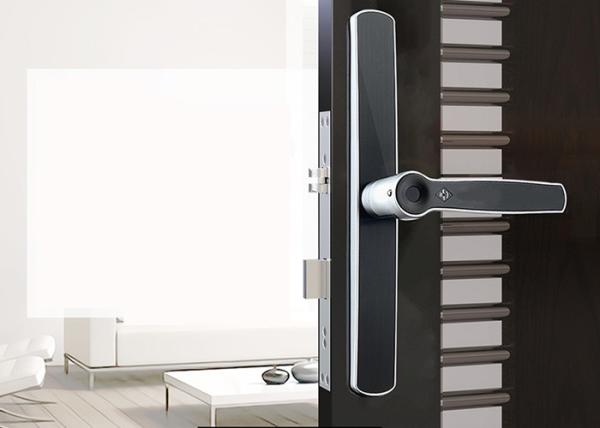 Buy cheap Bedroom 35A Zinc Alloy Finger Print Smart Handle Door Locks from wholesalers