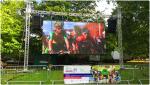 High Grayscale Outdoor Rental LED Screen P4.81 With Die Casting Aluminum Black