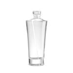 500 ml Clear Flint Glass Bottle for Liquor Competitive and Sophisticated Design