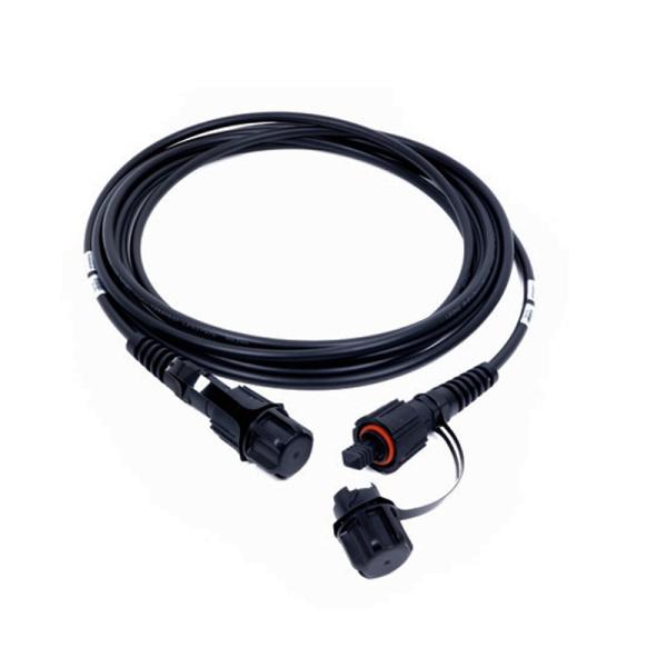 Buy cheap Outdoor 12 24 Cores ODVA MTP MPO Cables BBU Fan Out Fiber Optic Patch Cord Waterproof Connector from wholesalers