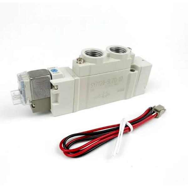 Buy cheap SY5420-6LZD-C8 DC12V SMC Pneumatic Solenoid Valve 3 Position Exhaust Center from wholesalers
