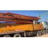 Buy cheap 2.6mm Vibrating Amplitude Semi-Dry Shotcrete Used Truck Mounted Pump for Construction Machine from wholesalers
