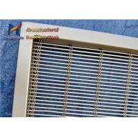 Buy cheap 436 Cladding Stainless Steel Cable Mesh 36mm Facade Dividers product