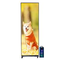 Buy cheap Ultra Thin P2.5mm Digital LED Poster Display 32 Kg For Shop Advertising Screen product