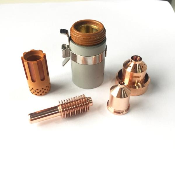 Buy cheap Compatible parts for Hypertherm Powermax 1650 Consumables Nozzles 220011 Electrode 220037 from wholesalers