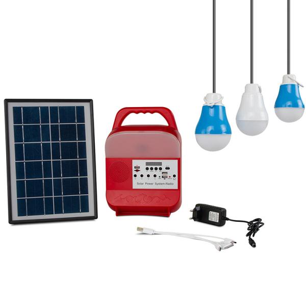 Buy cheap Indoor Portable Solar Pendant Camping Light 5W 6000mAh Press Button Control from wholesalers