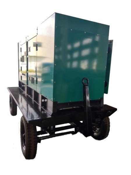 Buy cheap 400V Silent Diesel Generator H Insulation Trailer Mounted Generator from wholesalers