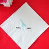 Buy cheap Safety Colored Paper Dinner Napkins 25*25 Cm Restaurants Boba Tea Shop from wholesalers
