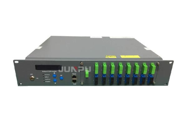 Buy cheap FTTH 1550 Optical Amplifier Edfa Gpon Edm 16 Port 2U Rack High Performance from wholesalers