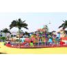 Buy cheap Outdoor Huge Water House Aqua Playground Equipment with Water Spray and Water Curtain from wholesalers