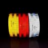 Buy cheap Red White Yellow Hi Vis Reflective Conspicuity Tape For Trailers from wholesalers