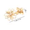 Buy cheap Fashionable Flower Metal Hair Clip with Various Sizes from wholesalers