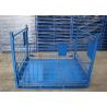Buy cheap Large Foldable Collapsible Stillage Pallet Mesh Cage 1480x1130 from wholesalers
