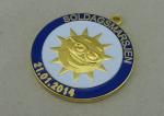 38 mm Soldagsmarsjen 3D Medal , Zinc Alloy Die Cast Double Side
