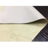 Buy cheap Beige Color Synthetic Leather Fabric / Polyurethane Leather Fabric Normal Peeling Strength from wholesalers