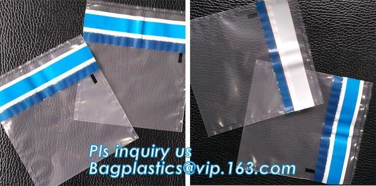 custom logo tamper tear proof plastic bank money envelopes mailing bag, Security Bag/Printed Plastic Security Bags For M