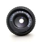Manual Iris Octavia Black 25mm F/1.4 CCTV Board Lens