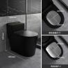 Buy cheap Siphon Flushing Matte Black Toilet One Piece Bathroom Ceramic Sets from wholesalers