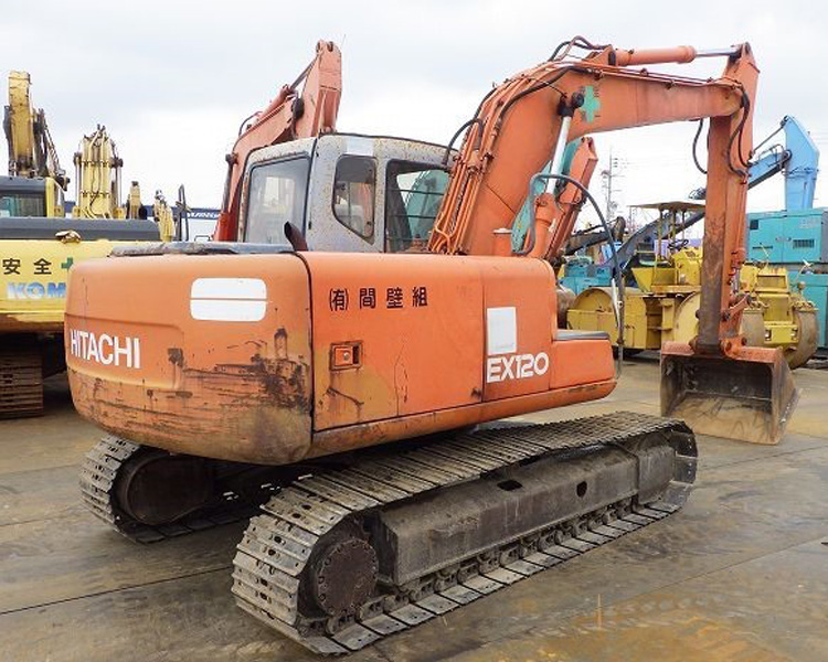 Hitachi EX120 Excavator EX 120-5 with Low Hours and 11793 KG Machine Weight 60.5Kw