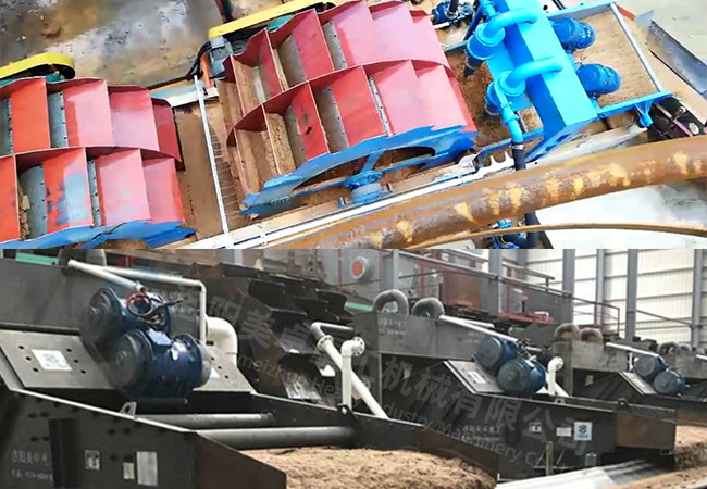 River Gravel Wheel Sand Washing Machine 30-50 T/H Connevient Operation