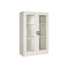 Buy cheap Cyber Lock Glass Door Filing Cabinet RAL Color Two Shelves Cupboard from wholesalers