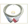 Buy cheap GE Round Invasive Blood Pressure Cable 11 Pin To Edwards Medical Grade Material from wholesalers