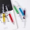 Buy cheap Creative Syringe Style Ballpoint Pen Colorful Oil Filling Plastic Ball Pen from wholesalers