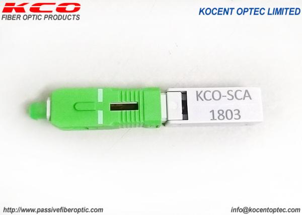 Buy cheap SC APC FTTH Fiber Optic Fast Connector G657 KCO-SCA-1803 from wholesalers