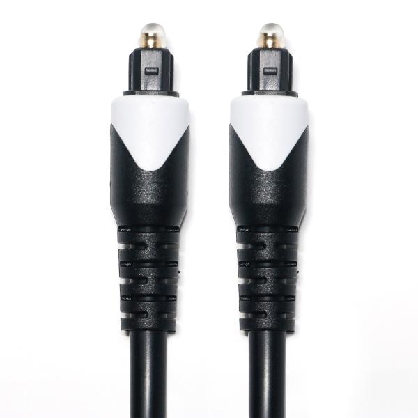 Buy cheap White&Toslink Digital Cable OD4.0 Optic Fiber Cable Plated LSZH PVC Shelter Round Plug For Home Plaer CD Soundbar from wholesalers