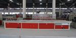 34.7 rpm Screw Speed WPC Wall Panel Extrusion Line2 for Manufacturing Plant