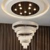 Buy cheap Modern Staircase Chandeliers For Living Room Lobby Club Luxury Ring Lights(WH-NC-90) from wholesalers