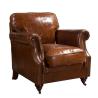 Buy cheap 1-2-3-4 Seater Leather Couch Leather Living Room Sofa Set Rolled Arm Eiderdown Cushion from wholesalers