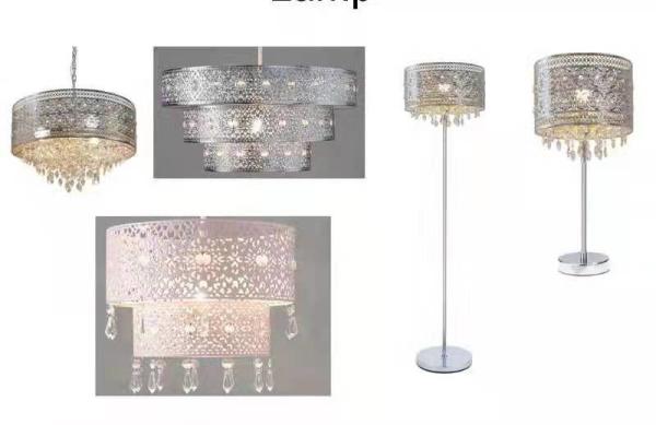 Buy cheap H200MM Simple Modern Table Lamp With Laser Cut Out Metal Shade from wholesalers