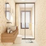 Wallpaper Rolls Tiles Design Wallpaper Self Adhesive Wallpaper 3D Bathroom