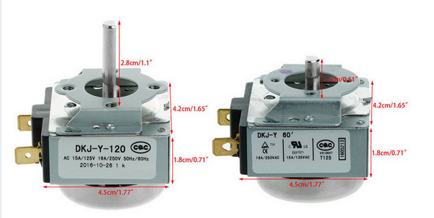 DKJ 30 Minutes Timer Kitchen Switch For Electronic Microwave Oven Cooker