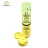 Buy cheap Round 250 ML Hand Sanitizer Tube Body Wash With Yellow Flip Cap Foil Seal from wholesalers
