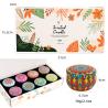 Buy cheap 8 Pack Yoga Aroma Candle Set Tin Scented Candle Spirit Healing from wholesalers